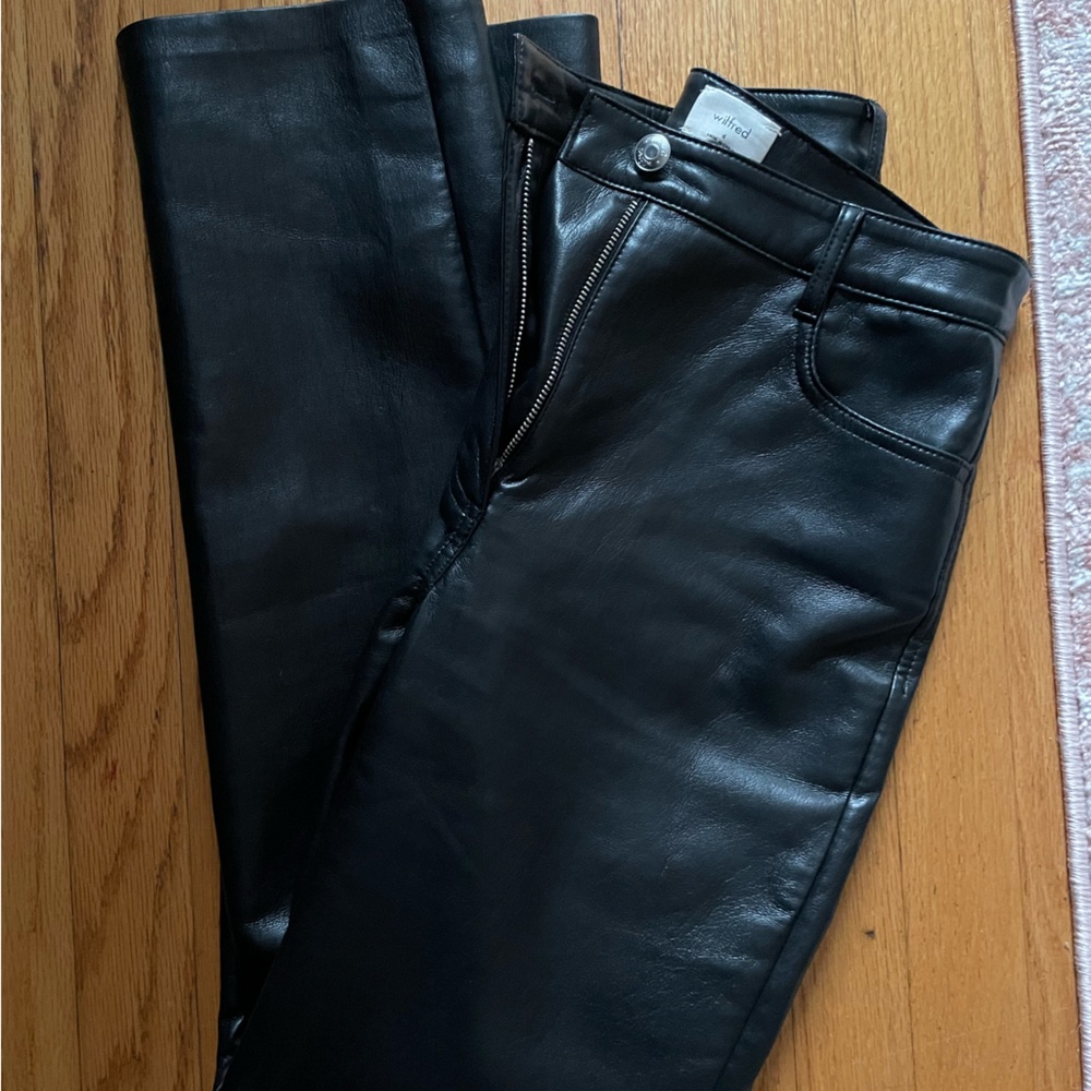 Aritzia Wilfred the Melina Pants - Size 4, Black